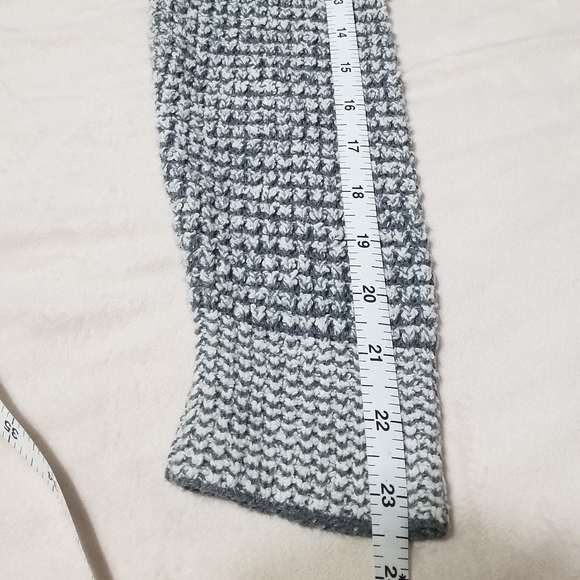 Eileen Fisher100%ORGANIC cotton, open knit cardigan, color gray/white, S… - Picture 8 of 11